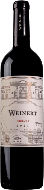 Bottle of Weinert Merlot from Bodega Weinert