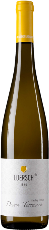Bottle of Riesling Devon Terrassen Trittenheimer Apotheke GG trocken from Weingut Alexander Loersch