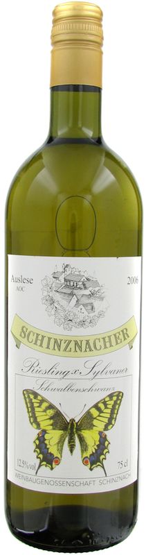 Bottle of Schinznacher Riesling-Silvaner Auslese AOC from WBG Schinznach