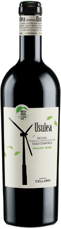 Bottle of Usulea Nero d'Avola Sicilia DOP from Cantine Cellaro