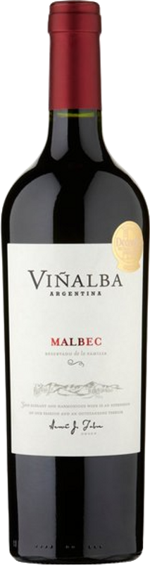 Bottle of Malbec from Viñalba
