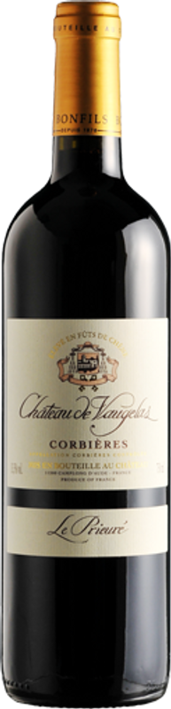 Bottiglia di Chateau Vaugelas Le Prieure AOC Corbieres di Bonfils