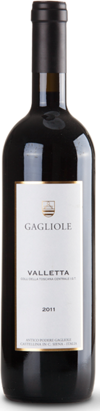 Flasche Gagliole Valletta Toscana IGT von Gagliole