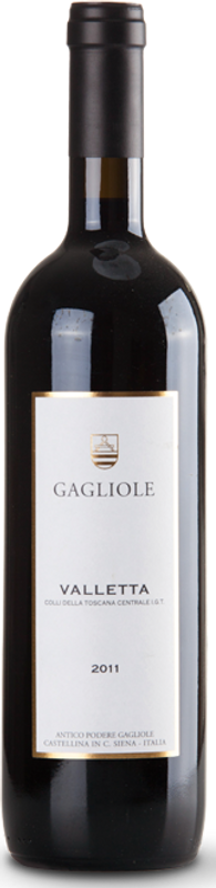 Bouteille de Gagliole Valletta Toscana IGT de Gagliole