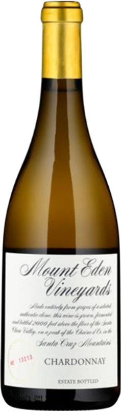 Bottle of Chardonnay Estate Santa Cruz Mountains from Mount Eden Vineyards