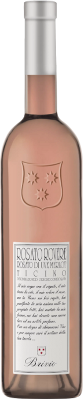 Flasche Rovere Rosato di Merlot von Gialdi Vini - Linie Brivio