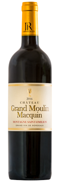 Image of Château Grand Moulin Macquin Château Grand Moulin Macquin Montagne Saint-Emilion - 75cl - Bordeaux, Frankreich bei Flaschenpost.ch