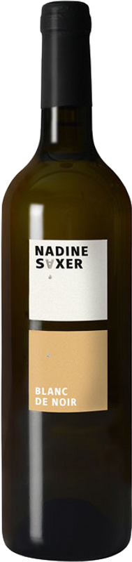 Bottle of Blanc de Noir Nadine Saxer Pinot Noir from Weingut Nadine Saxer