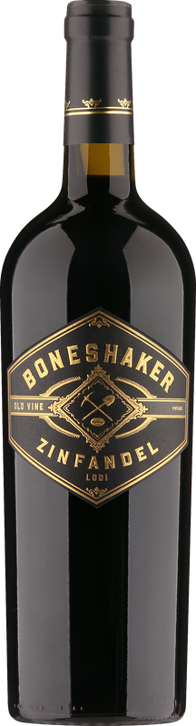 Bottle of Boneshaker Zinfandel from Hahn Estates