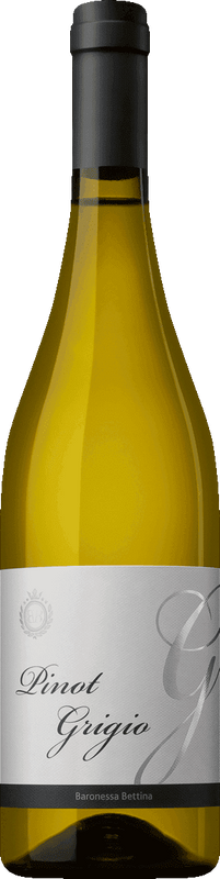 Flasche Baronessa Bettina Pinot Grigio Friuli DOP von Schuler Weine