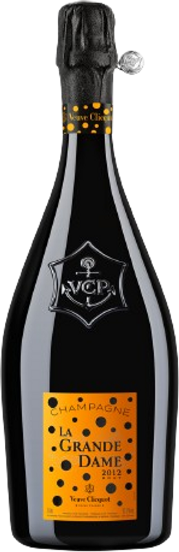 Bottiglia di Champagne La Grande Dame Künstleredition di Veuve Clicquot