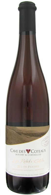 Flasche Oeil de Perdrix AOC Les petits Crets von Cave des Coteaux