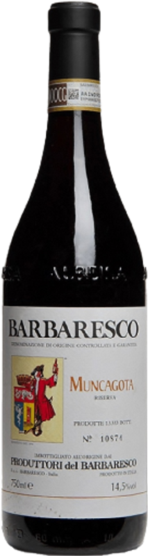 Bottiglia di Barbaresco 'Cru Muncagota' Riserva DOCG di Produttori del Barbaresco