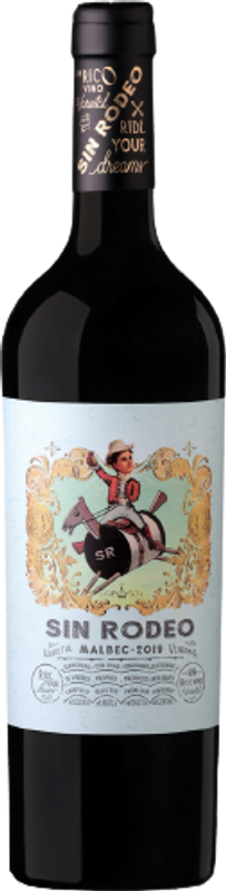 Bottle of Sin Rodeo Malbec from Kalos Wines