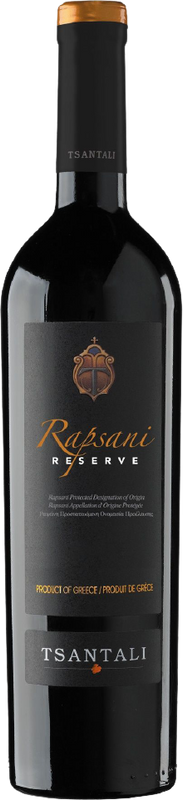 Flasche Rapsani Reserve Protected Designation of Origin Rapsani von Tsantali