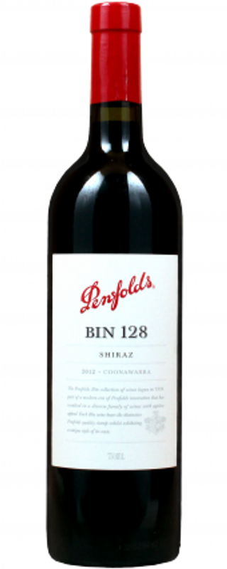 Bottle of Bin 128 Shiraz from Penfolds