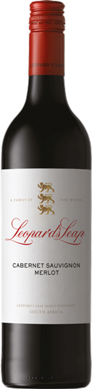 Bottiglia di Cabernet Sauvignon Merlot di Leopard's Leap