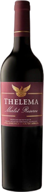 Bottiglia di Merlot Reserve di Thelema Mountain Vineyards