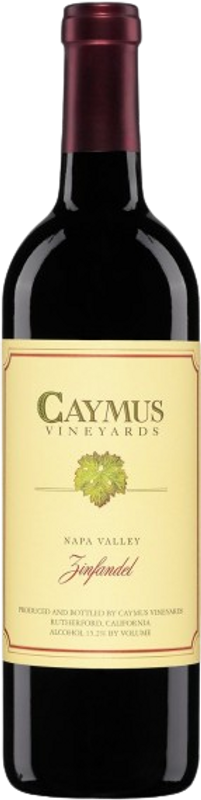 Bottle of Zinfandel from Caymus Vineyards