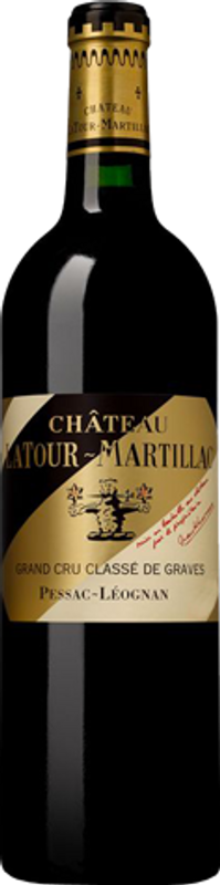 Bouteille de Pessac-Léognan AOC de Château Latour-Martillac