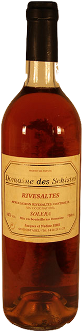 Image of Domaine des Schistes Rivesaltes Solera Ambrée AOC - 75cl - Midi - Languedoc-Roussillon, Frankreich bei Flaschenpost.ch