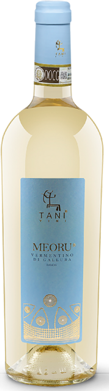 Bottle of Meoru Vermentino di Gallura DOCG from Cantina Tani