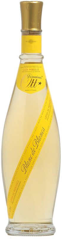 Bouteille de Clos Mireille Blanc de Blancs Cotes de Provence AOC de Domaines Ott