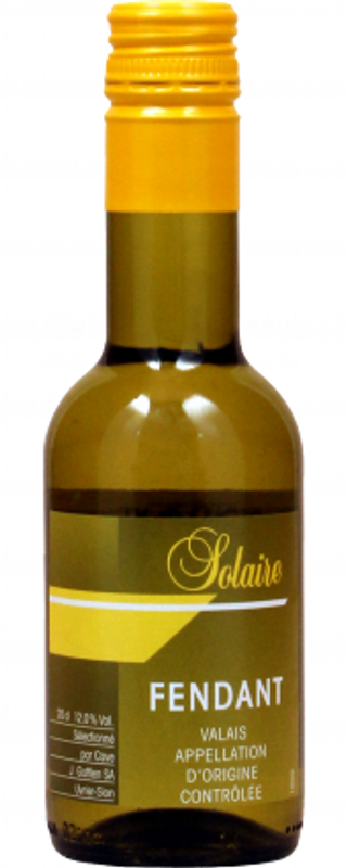 Bottle of Fendant Valais AOC Solaire from Joseph Gattlen