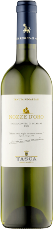 Flasche Nozze d’Oro Contea di Sclafani DOC von Tasca d'Almerita