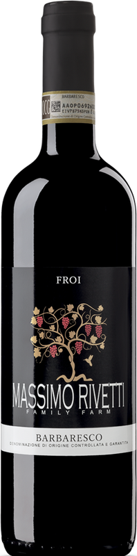 Flasche Barbaresco DOCG Froi von Massimo Rivetti