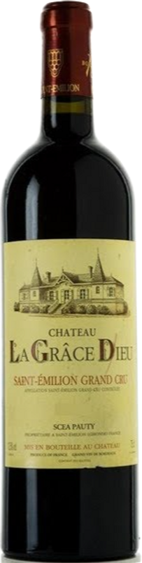 Bouteille de Chateau La Grace Dieu AC Grand Cru de Château La Grâce Dieu