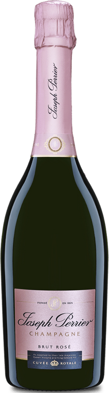 Bottle of Joseph Perrier & Fils Cuvée Royale Rosé Champagne Rosé Brut from Champagne Joseph Perrier & Fils