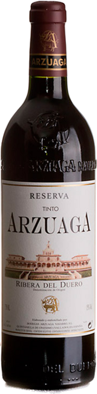 Bottle of Arzuaga Reserva DO from Bodegas Arzuaga Navarro
