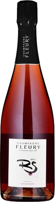 Flasche Champagne Rosé de Saignée Brut AOC BIO von Fleury