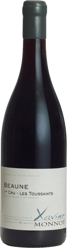 Bottle of Beaune 1er cru Toussaints from Xavier Monnot