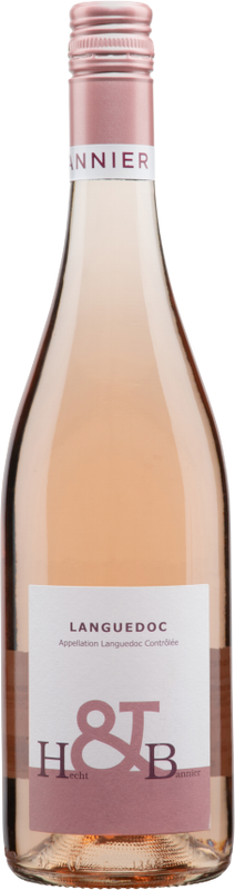 Flasche Languedoc AC Rosé BIO von Hecht & Bannier