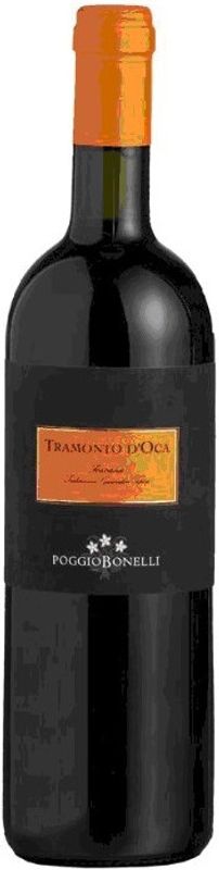 Bottiglia di Tramonto D'Oca IGT Rosso Toscana di Poggio Bonelli