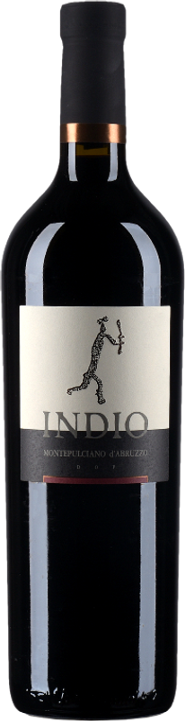 Flasche Montepulciano d'Abruzzo DOC "Indio" von Bove