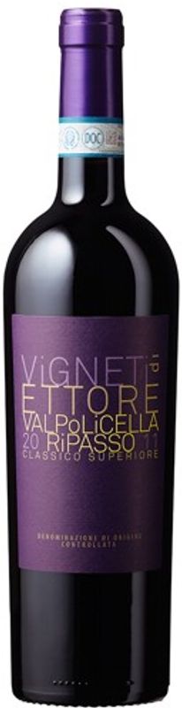 Flasche Vigneti Di Ettore Valpolicella Classico Superiore Ripasso DOC von Ettore Righetti