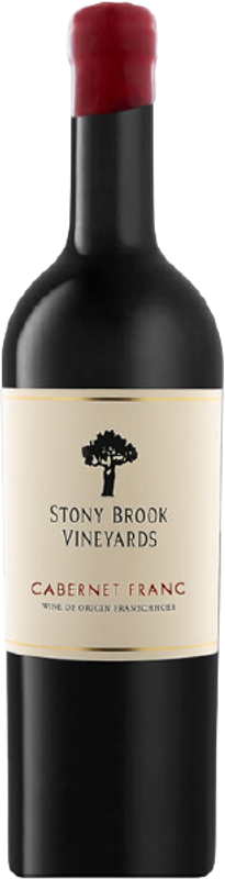 Bottle of Cabernet Franc from Stony Brook