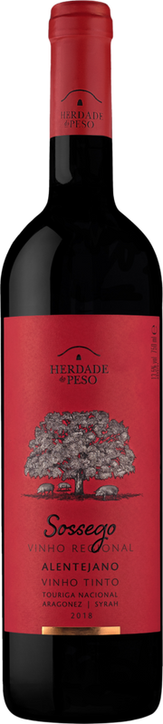 Bottle of Sossego Alentejano VR from Herdade do Peso