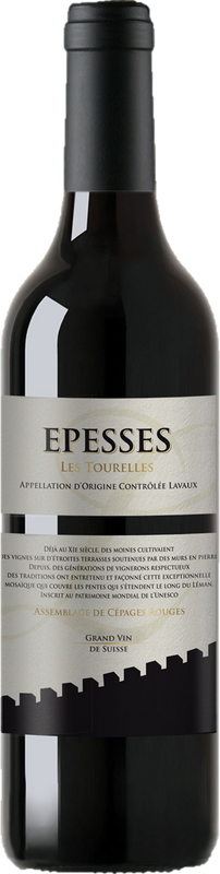 Bottiglia di Epesses rouge Les Tourelles Lavaux AOC di Vins et Vignobles Les Tourelles