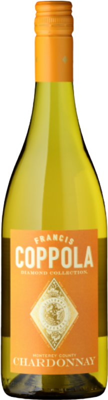 Bottle of Francis Coppola Diamond Collection Chardonnay from Francis Ford Coppola Winery