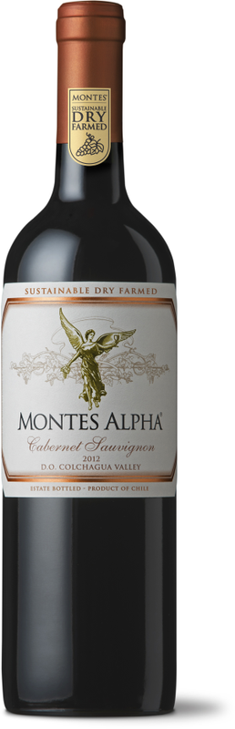 Bottle of Alpha Cabernet Sauvignon DO from Bodegas Montes