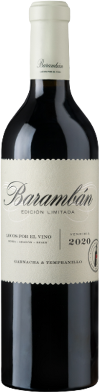 Bottle of Campo de Borja D.O. Barambán Locos por el Vino from Bodegas Alto Moncayo