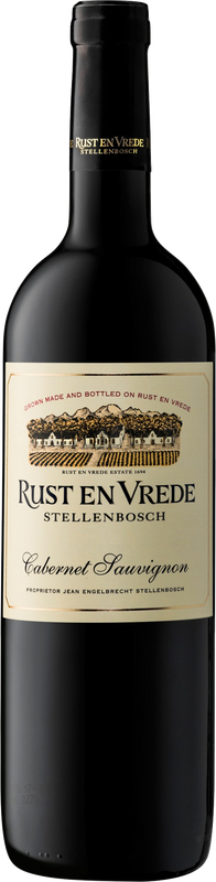 Bottle of Cabernet Sauvignon from Rust en Vrede