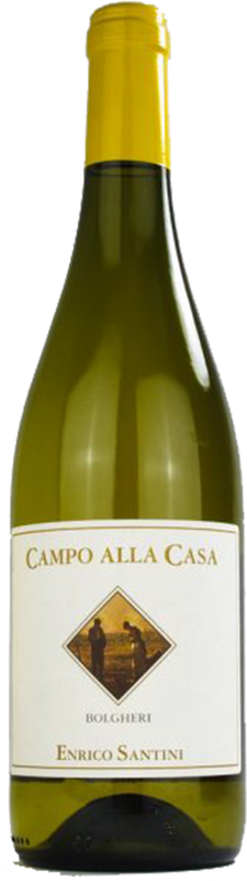 Bottle of Campo alla Casa Bolgheri Bianco DOC from Enrico Santini