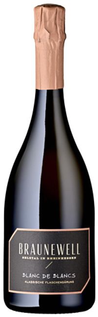 Image of Weingut Braunewell Blanc de Blancs Chardonnay Sekt Brut Nature - 75cl - Rheintal, Deutschland bei Flaschenpost.ch