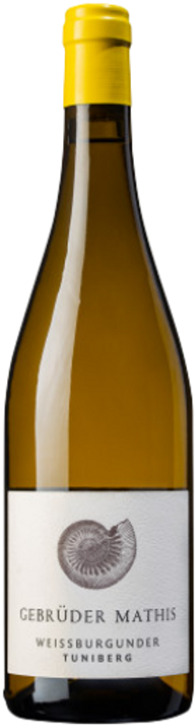 Bottiglia di Tuniberg Weissburgunder trocken DQ di Weingut Gebrüder Mathis