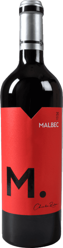 Bottle of Malbec M Vin de Pays Suisse from Charles Rolaz / Hammel SA
